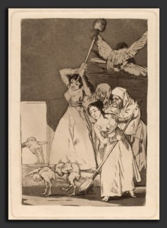 Francisco de Goya, Ya van desplumados (There They Go Plucked), Spanish, 1746 - 1828, 1797-1798,