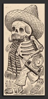 José Guadalupe Posada, Calavera Maderista, Mexican, 1851 - 1913, relief etching
