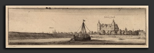 Wenceslaus Hollar (Bohemian, 1607 - 1677), Gelderspach, c. 1632-1636, etching on laid paper