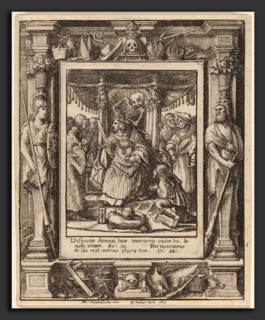 Wenceslaus Hollar after Hans Holbein the Younger after Abraham van Diepenbeeck (Bohemian, 1607 -