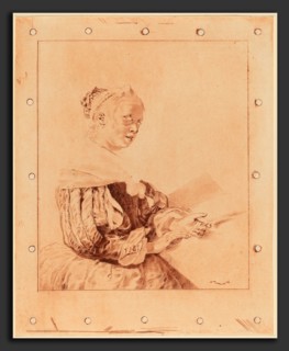 Cornelis Ploos van Amstel and Johannes Kornlein after Gerrit Dou (Dutch, 1726 - 1798), Young Girl