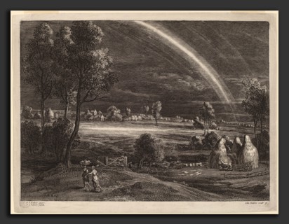 Schelte Adams Bolswert after Sir Peter Paul Rubens (Flemish, 1586 - 1659), Landscape with Large