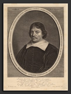 Jonas Suyderhoff after Pieter Dubordieu (Dutch, c. 1613 - 1686), Adriaen Heereboord, engraving