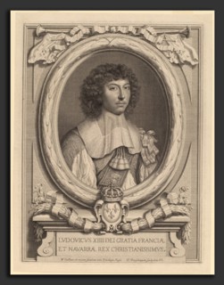 Peter Ludwig van Schuppen after Wallerant Vaillant (Flemish, 1627 - 1702), Louis XIV, 1660,