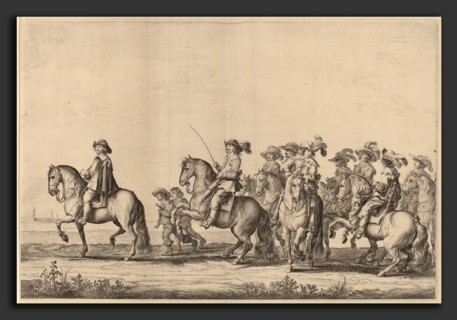 Pieter Nolpe (Dutch, 1613-1614 - 1652-1653), Entry of Marie de Medici into Amsterdam [plate 2 of