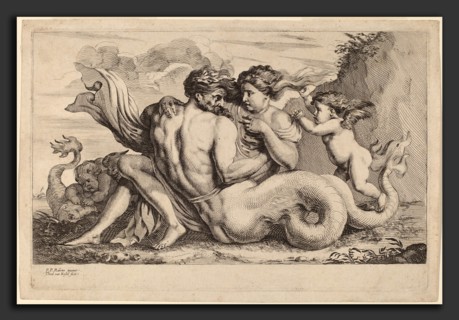 Theodor van Kessel after Sir Peter Paul Rubens (Netherlandish, c. 1620 - after 1660), Siren and