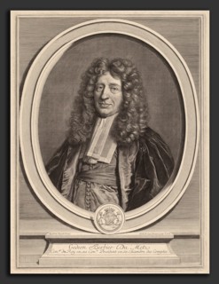 Gerard Edelinck after Hyacinthe Rigaud (Flemish, 1640 - 1707), Gedeon Berbier-Du Metz, engraving
