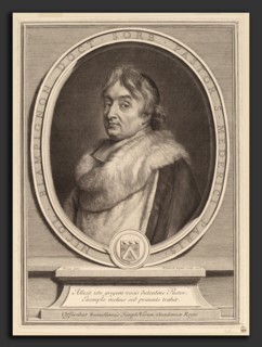 Gerard Edelinck after Joseph Vivien (Flemish, 1640 - 1707), Nicolas de Blampignon, 1702, engraving
