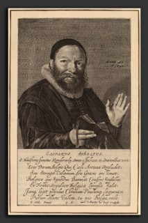 Jonas Suyderhoff after Frans Hals (Dutch, c. 1613 - 1686), Caspar Sibelius, engraving