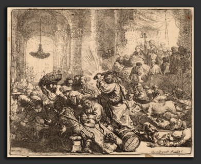 Le Christ chasse les marchands du Temple