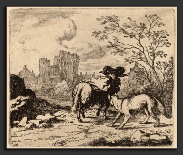 Allart van Everdingen (Dutch, 1621 - 1675), Reynard Asks the Ram to Deliver a Document, probably c.