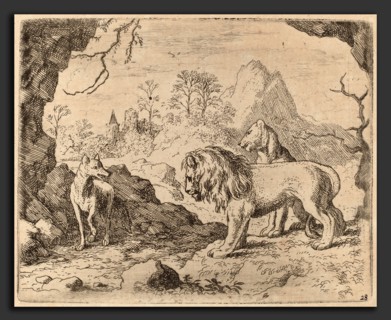 Allart van Everdingen (Dutch, 1621 - 1675), Reynard Promises to Reveal the Hidden Treasure,