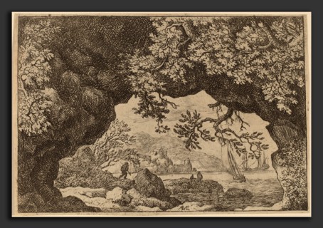 Allart van Everdingen (Dutch, 1621 - 1675), View through a Pierced Rock, probably c. 1645-1656,
