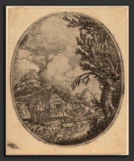 Allart van Everdingen (Dutch, 1621 - 1675), Hamlet between the Trees, probably c. 1645-1656,