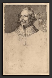 Sir Anthony van Dyck (Flemish, 1599 - 1641), Paul de Vos, probably 1626-1641, etching