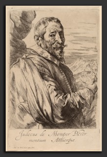 Sir Anthony van Dyck (Flemish, 1599 - 1641), Jodocus de Momper, probably 1626-1641, etching