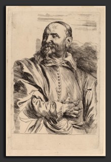 Sir Anthony van Dyck (Flemish, 1599 - 1641), Jan Snellinx, probably 1626-1641, etching