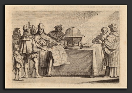 Willem Basse (Dutch, 1613 or 1614 - 1672), The Partitioning of the Globe between Spain and