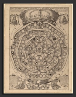 Jodocus Hondius I after Thomas Talbot (Dutch, 1563 - 1611-1612), Talbot's Rose:  A Record of the