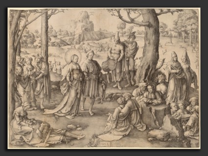 Lucas van Leyden (Netherlandish, 1489-1494 - 1533), The Dance of Saint Mary Magdalene, 1519,