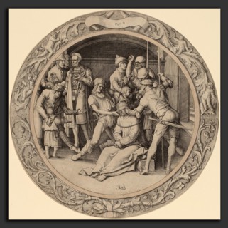 Lucas van Leyden (Netherlandish, 1489-1494 - 1533), The Scoffing of Christ, 1509, engraving