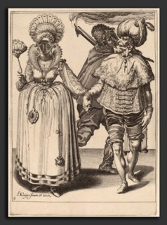 Attributed to Zacharias Dolendo after Jacques de Gheyn II (Dutch, active 1581-1598), A Man with a