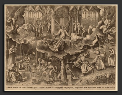 Attributed to Philip Galle after Pieter Bruegel the Elder (Flemish, 1537 - 1612), The Parable of