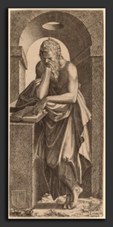 Lambert Suavius (Flemish, c. 1510 - 1567), Saint Simon, 1545, engraving on laid paper