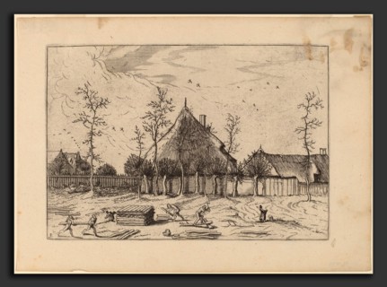 Johannes and Lucas van Doetechum after Master of the Small Landscapes (Dutch, active 1554-1572;