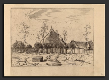 Johannes and Lucas van Doetechum after Master of the Small Landscapes (Dutch, died 1605), Farm,