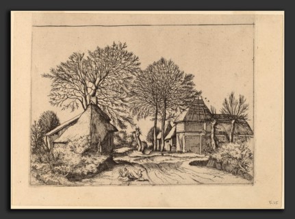 Johannes and Lucas van Doetechum after Master of the Small Landscapes (Dutch, died 1605), Road with