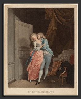 Salvatore Tresca after Louis-Léopold Boilly (Italian, probably 1750 - 1815), Sweet resistance (La