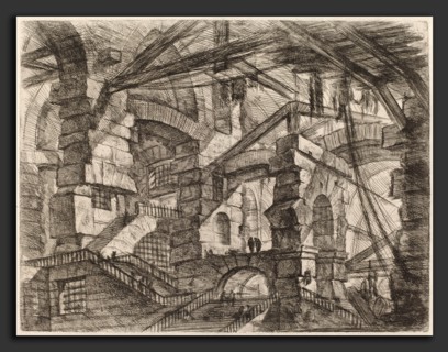 Giovanni Battista Piranesi (Italian, 1720 - 1778), The Gothic Arch, published 1750-1758, etching,