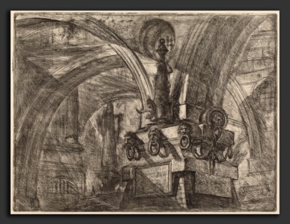 Giovanni Battista Piranesi (Italian, 1720 - 1778), The Pier with a Lamp, published 1749-1750,