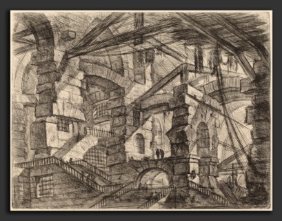 Giovanni Battista Piranesi (Italian, 1720 - 1778), The Gothic Arch, published 1749-1750, etching,