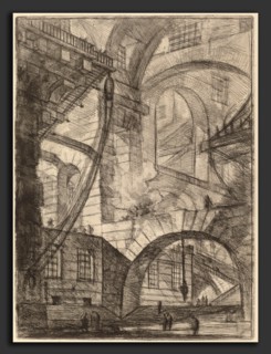 Giovanni Battista Piranesi (Italian, 1720 - 1778), The Smoking Fire, published 1749-1750, etching,