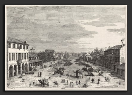 Canaletto (Italian, 1697 - 1768), Mestre, c. 1735-1746, etching