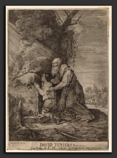Andreas Altomonte, after David Teniers the Younger, Sacrifice of Isaac, 1699 - 1780,
