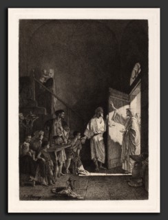 Leopold Flameng after Alexandre Bida, The New Testament, French, 1831 - 1911, etching
