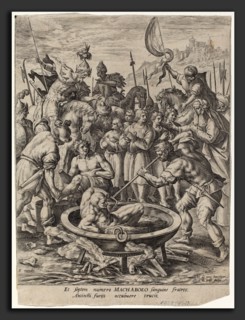 Crispijn van de Passe I after Maarten de Vos, History of the Maccabees, Dutch, c. 1565 - 1637,