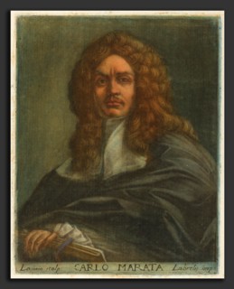 Carlo Lasinio (Italian, 1759 - 1838), Carlo Maratta, color mezzotint