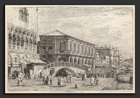 Canaletto (Italian, 1697 - 1768), Le Preson. V., c. 1735-1746, etching