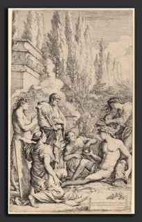 Salvator Rosa (Italian, 1615 - 1673), The Genius of Salvator Rosa, etching