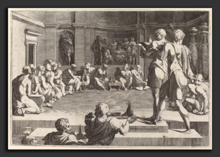Domenico del Barbiere after Francesco Primaticcio (Italian, c. 1506 - probably 1565-1575), The