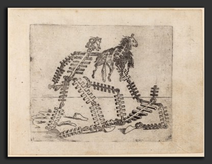 Giovanni Battista Bracelli (Italian, active c. 1624-1649), From "Bizzarie di varie Figure", 1624,
