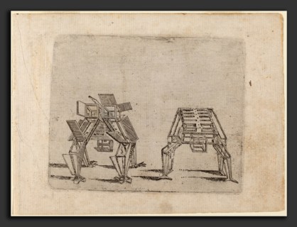 Giovanni Battista Bracelli (Italian, active c. 1624-1649), From "Bizzarie di varie Figure", 1624,
