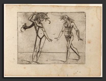 Giovanni Battista Bracelli (Italian, active c. 1624-1649), From "Bizzarie di varie Figure", 1624,