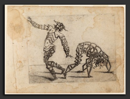 Giovanni Battista Bracelli (Italian, active c. 1624-1649), From "Bizzarie di varie Figure", 1624,