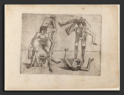 Giovanni Battista Bracelli (Italian, active c. 1624-1649), From "Bizzarie di varie Figure", 1624,