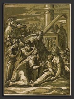 Guiseppe Nicolo Vicentino after Parmigianino (Italian, active first half 16th century), The